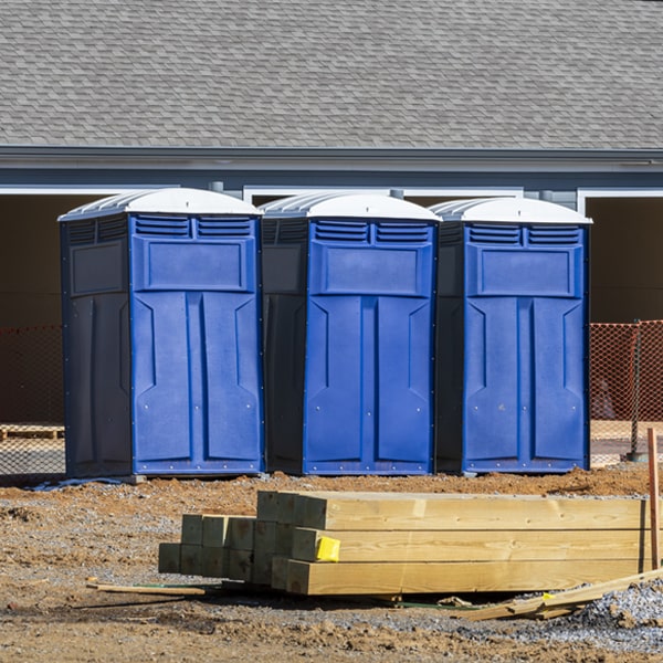 are there any restrictions on where i can place the porta potties during my rental period in Satsuma FL